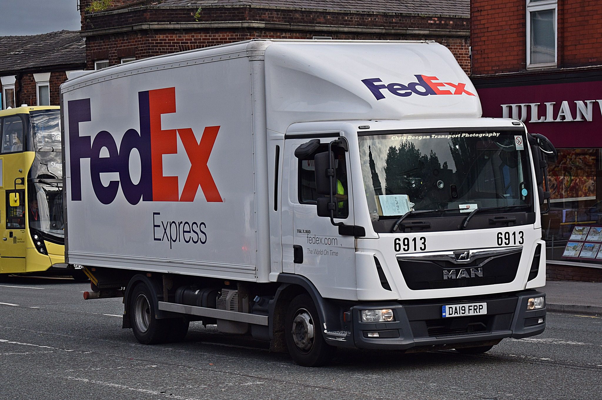 on-fedex-vehicle-for-delivery